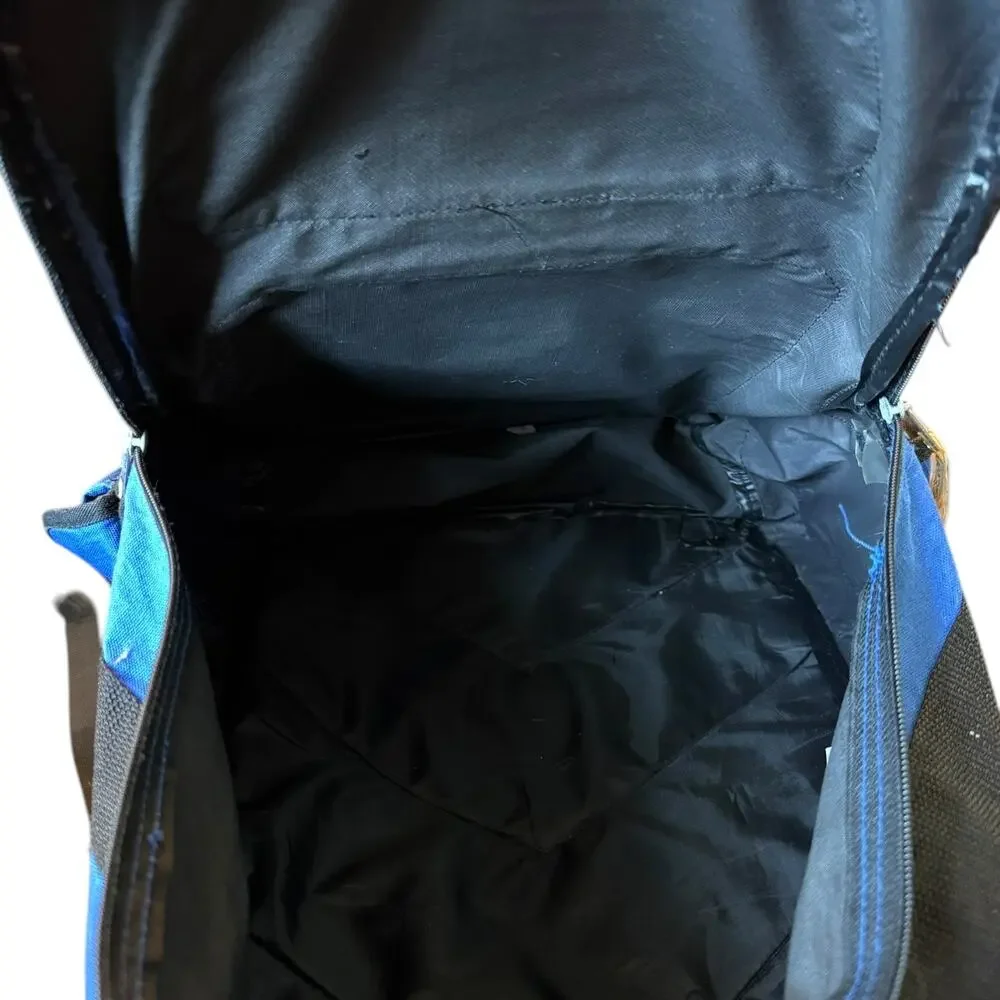 Vintage 2000 Pokémon Backpack Blastoise Nintendo Kids Bag Blue